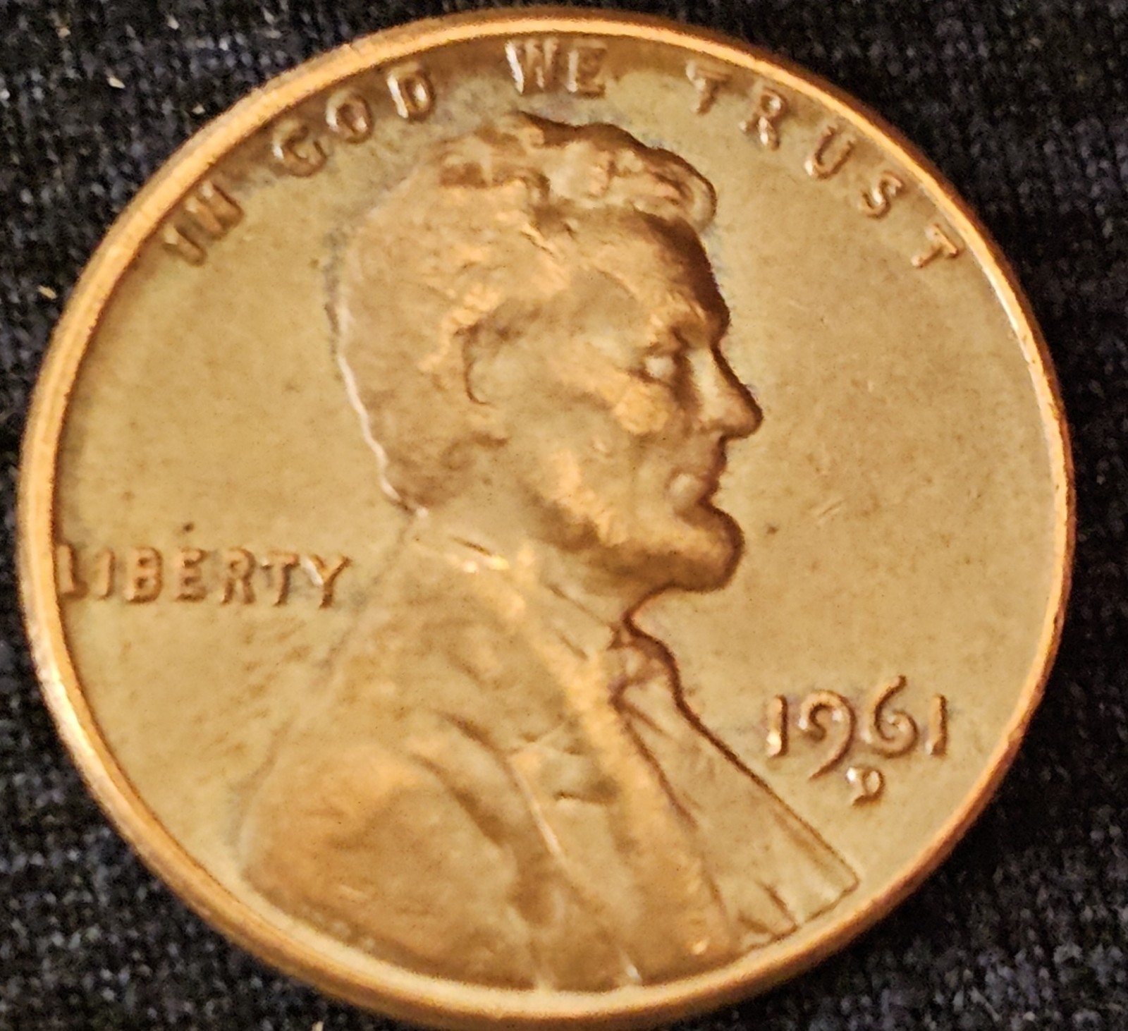 1961 D Lincoln Penny Doubled Die Obverse ,DDR, L on rim, Double D mint mark 1961 D Lincoln Penny Doubled Die Obverse ,DDR, L on rim, Double D mint mark