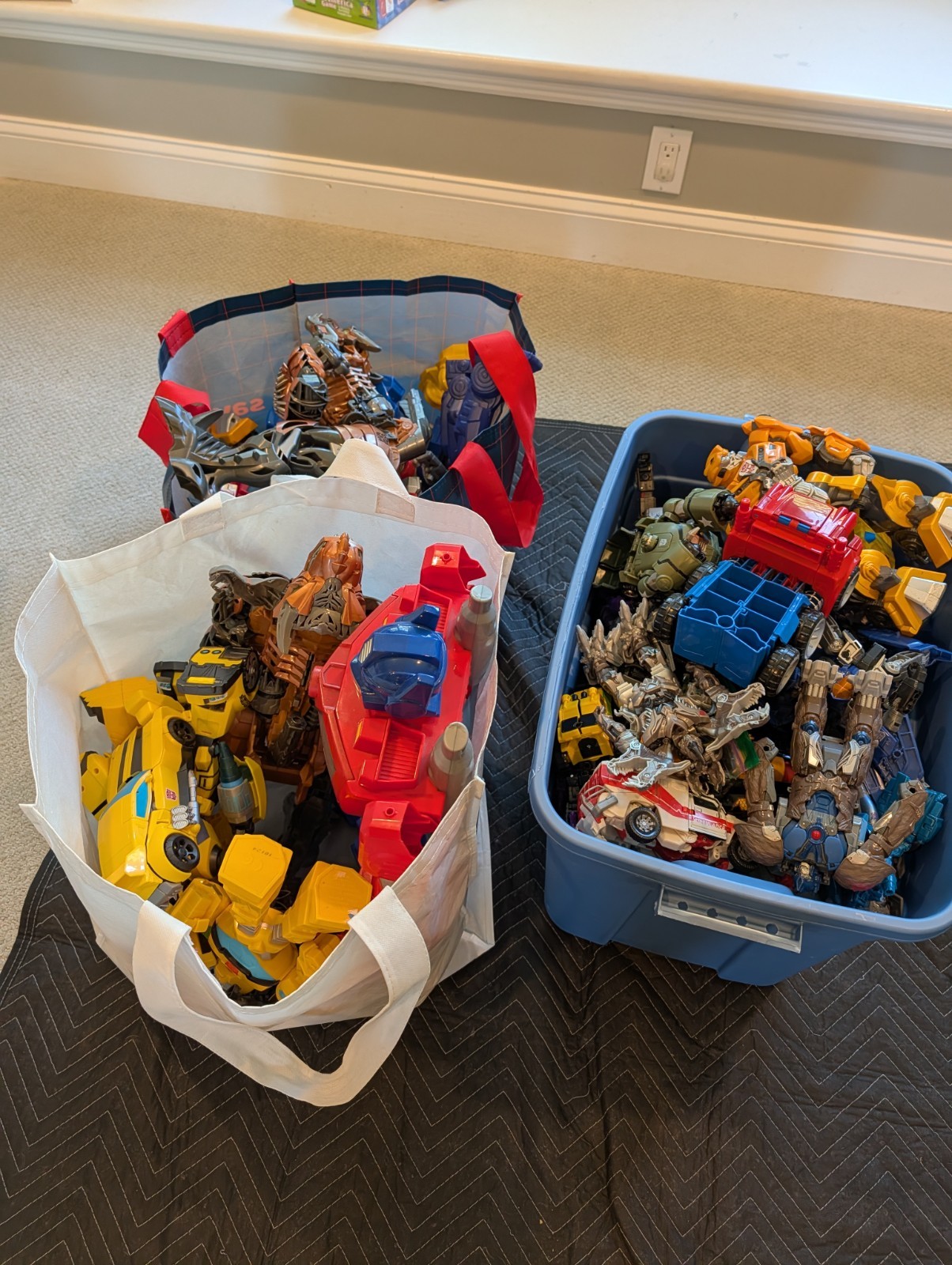 Huge Transformers Toy Lot 45+LBS