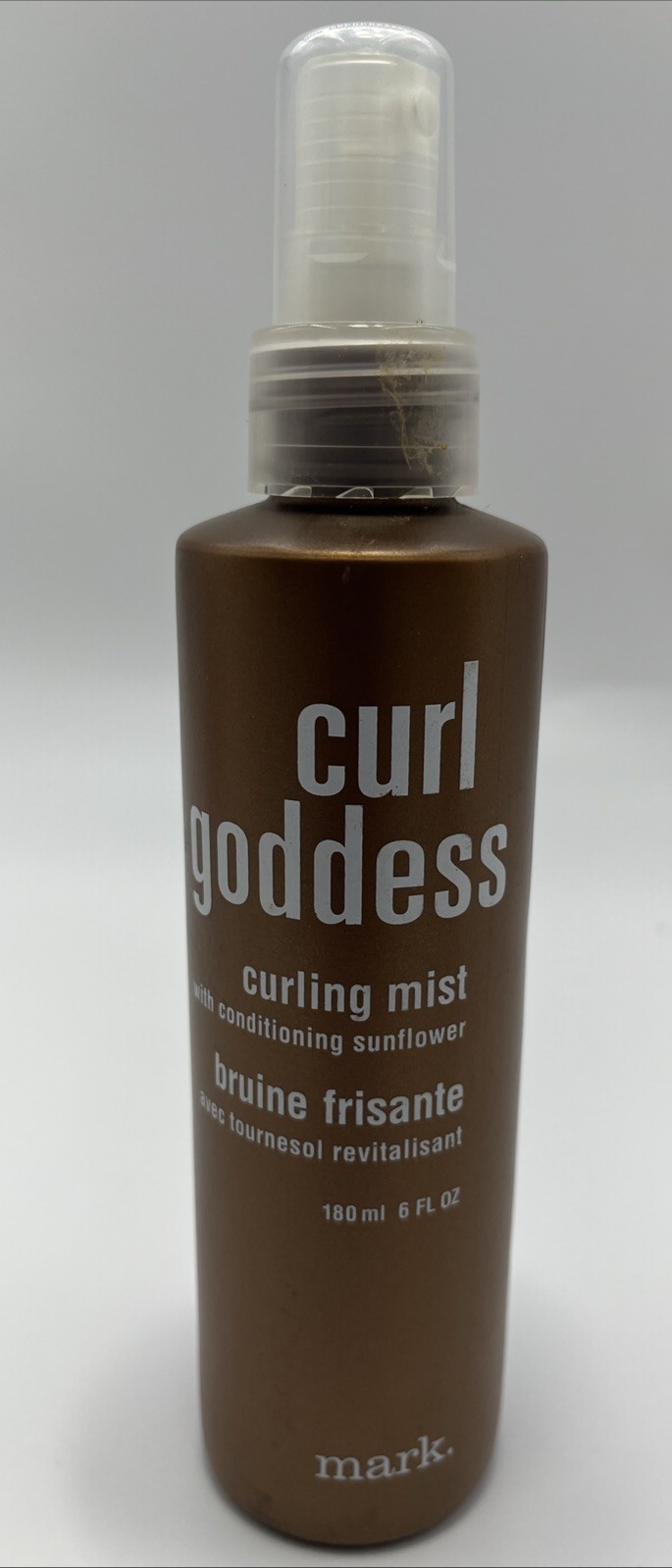 Vintage Curl Goddess Mark Avon Hair Care Curling Mist w/ Conditioning Sunflower Vintage Curl Goddess Mark Avon Hair Care Curling Mist w/ Conditioning Sunflower