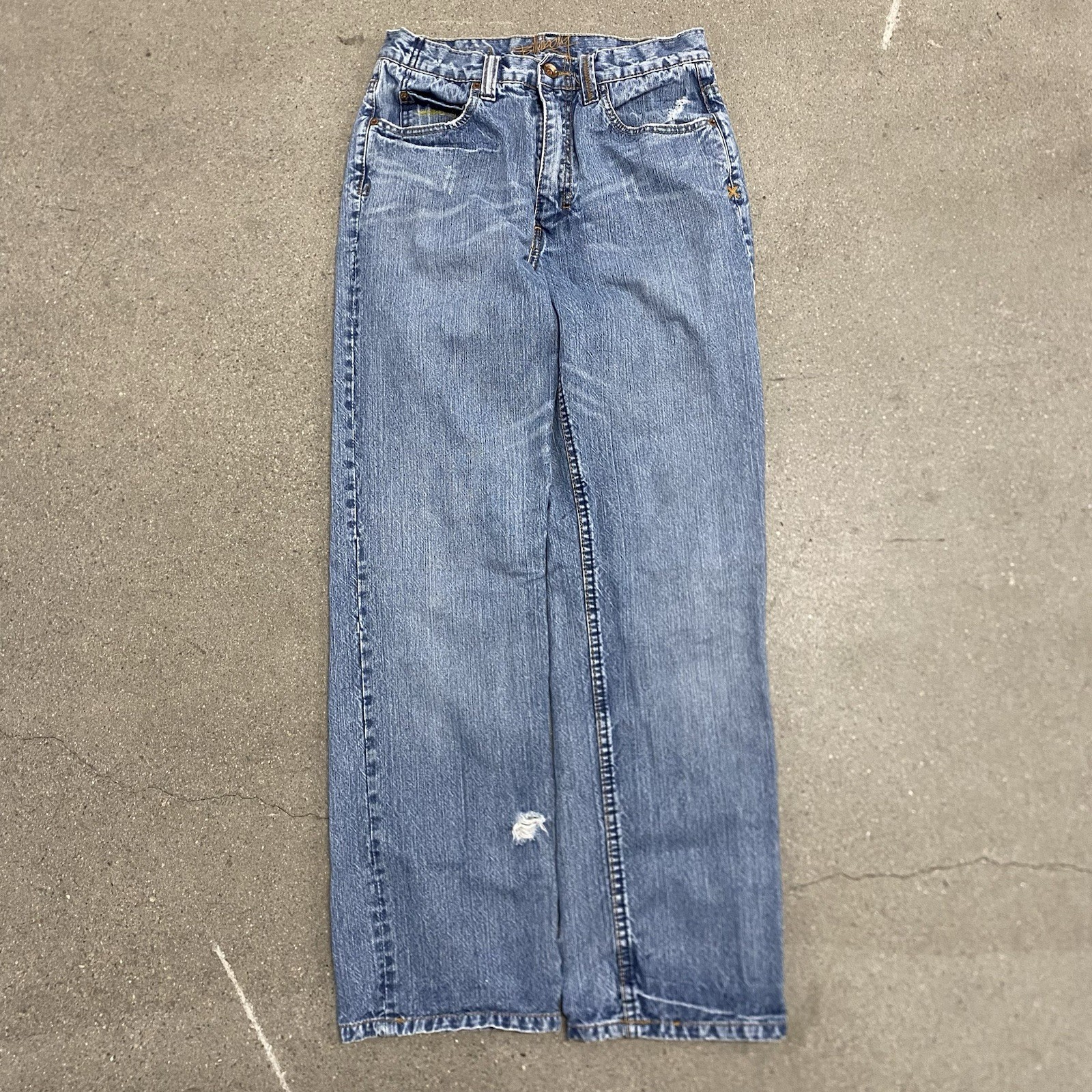 Vintage Billabong Jeans Mens 28x30 Blue Y2K Surf Skate