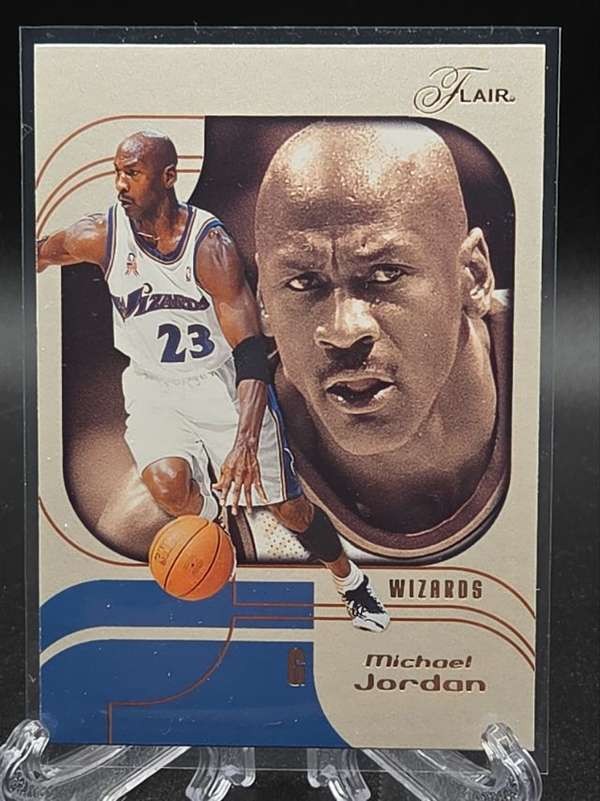 2002-03 Flair #69 Michael Jordan Near Mint 2002-03 Flair #69 Michael Jordan Near Mint