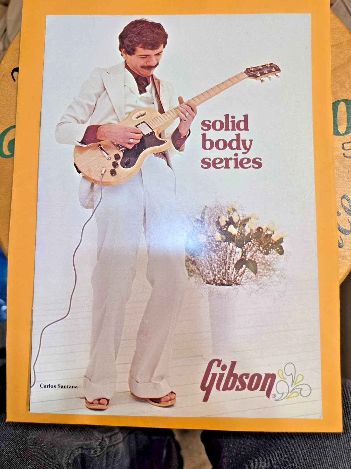 Rare Vintage Gibson Solid Body Guitar Dealer Catalog Booklet 1978 - Santana