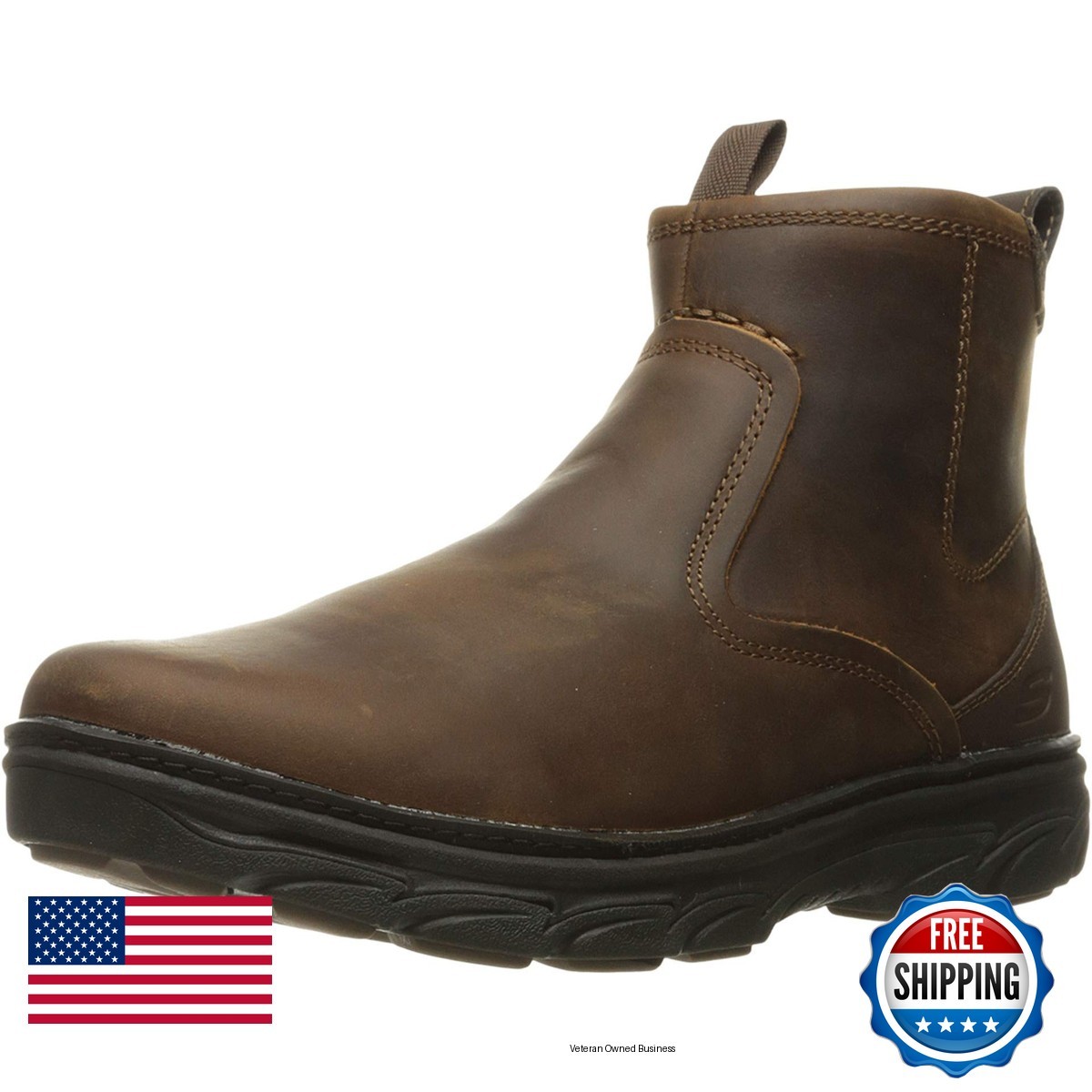 Skechers mens Relaxed Fit Resment Korver Chukka Boot Dark Brown 8.5 Skechers mens Relaxed Fit Resment Korver Chukka Boot Dark Brown 8.5