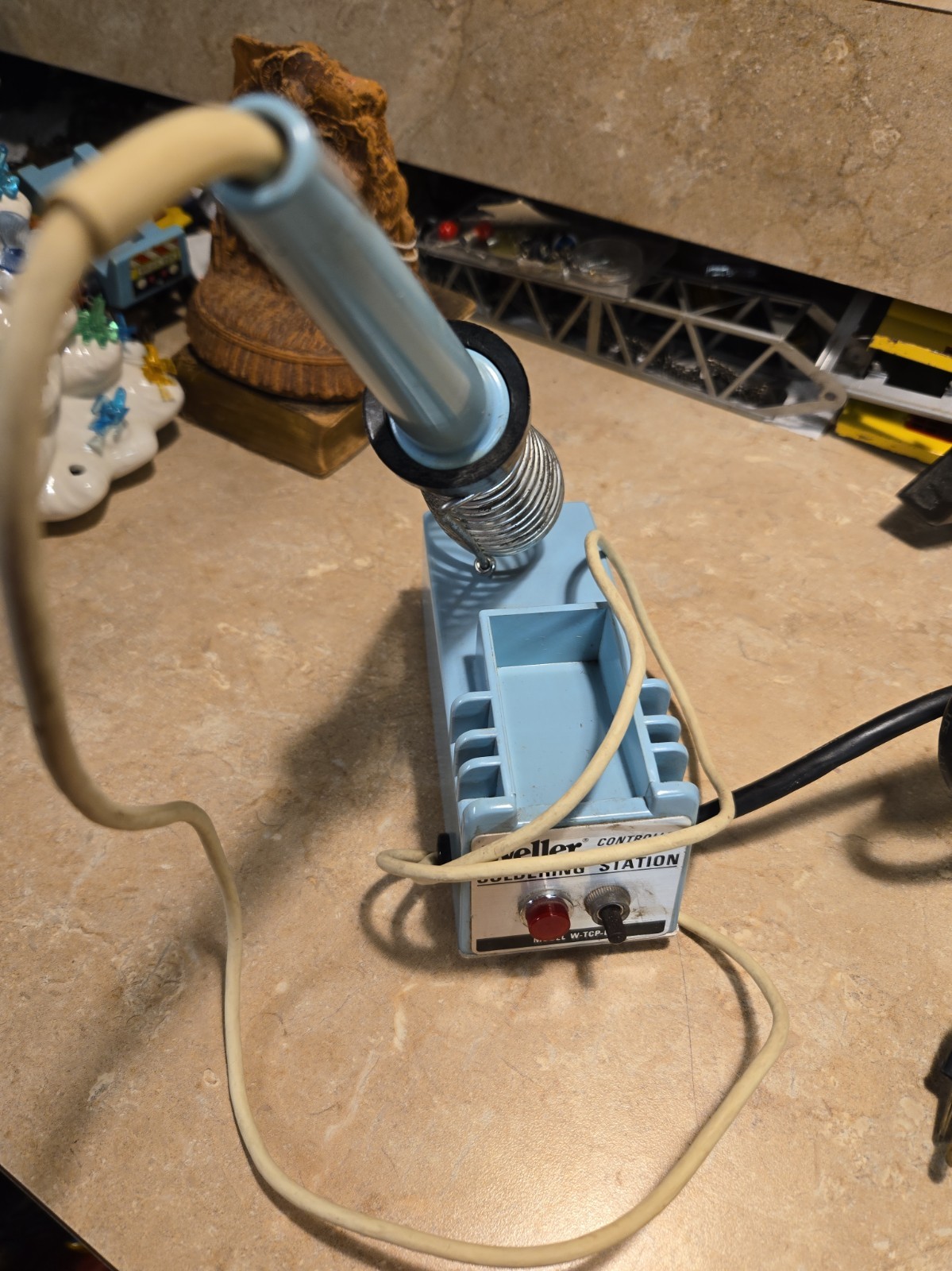 Vintage Weller W-TCP-L Soldering Station PU-2 TCP-1 Iron 60W Tested Vintage Weller W-TCP-L Soldering Station PU-2 TCP-1 Iron 60W Tested