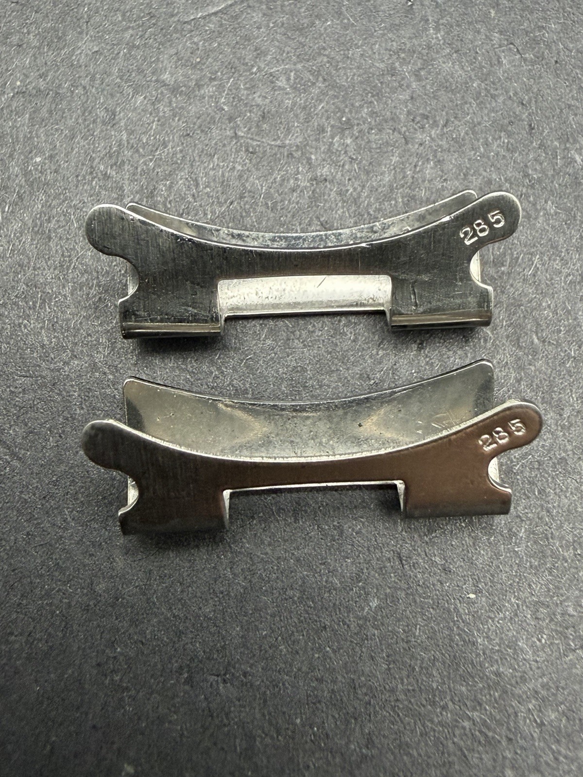 Genuine Rare Rolex 285 End Links Double Red Sea Dweller 1665
