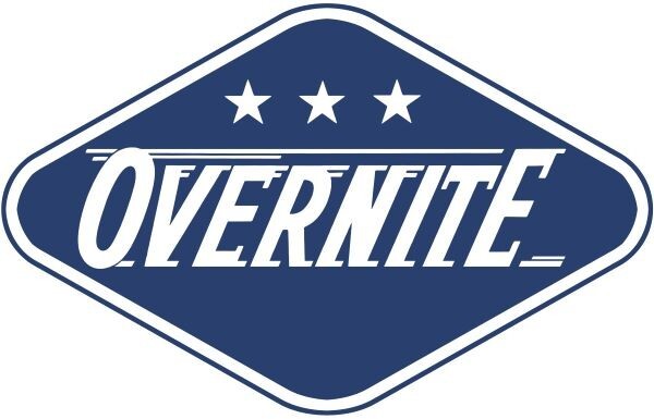 Overnite Freight Trucking Co NEW Sign 18\