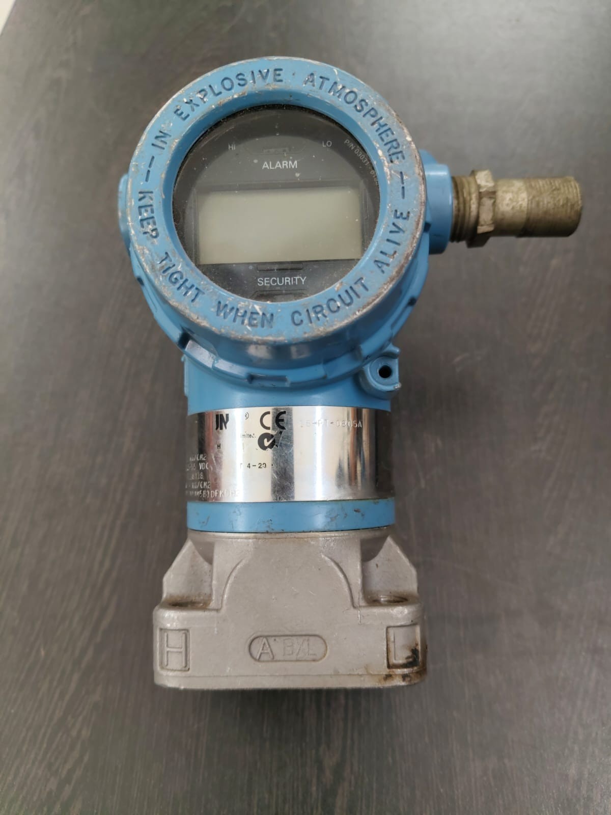 Rosemount 3051CG4A02A1AM5B1DFK5H2 Pressure Trasnmitter 21 KG/CM2