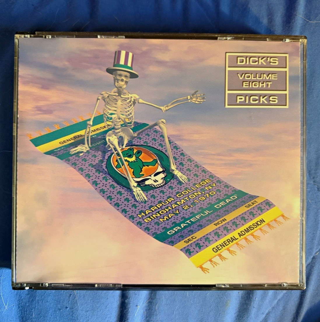 Grateful Dead Dick's Picks Vol. 8 3-CD Set 1997 Grateful Dead Records Rock Grateful Dead Dick's Picks Vol. 8 3-CD Set 1997 Grateful Dead Records Rock