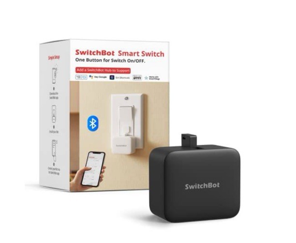 SwitchBot Bot Smart Switch Button Pusher, Black SwitchBot Bot Smart Switch Button Pusher, Black