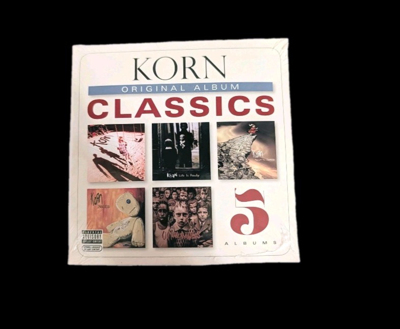 Korn Classics 5 Albums CD 2013 NEW Factory Sealed Shrink-wrapped Explicit Lyrics