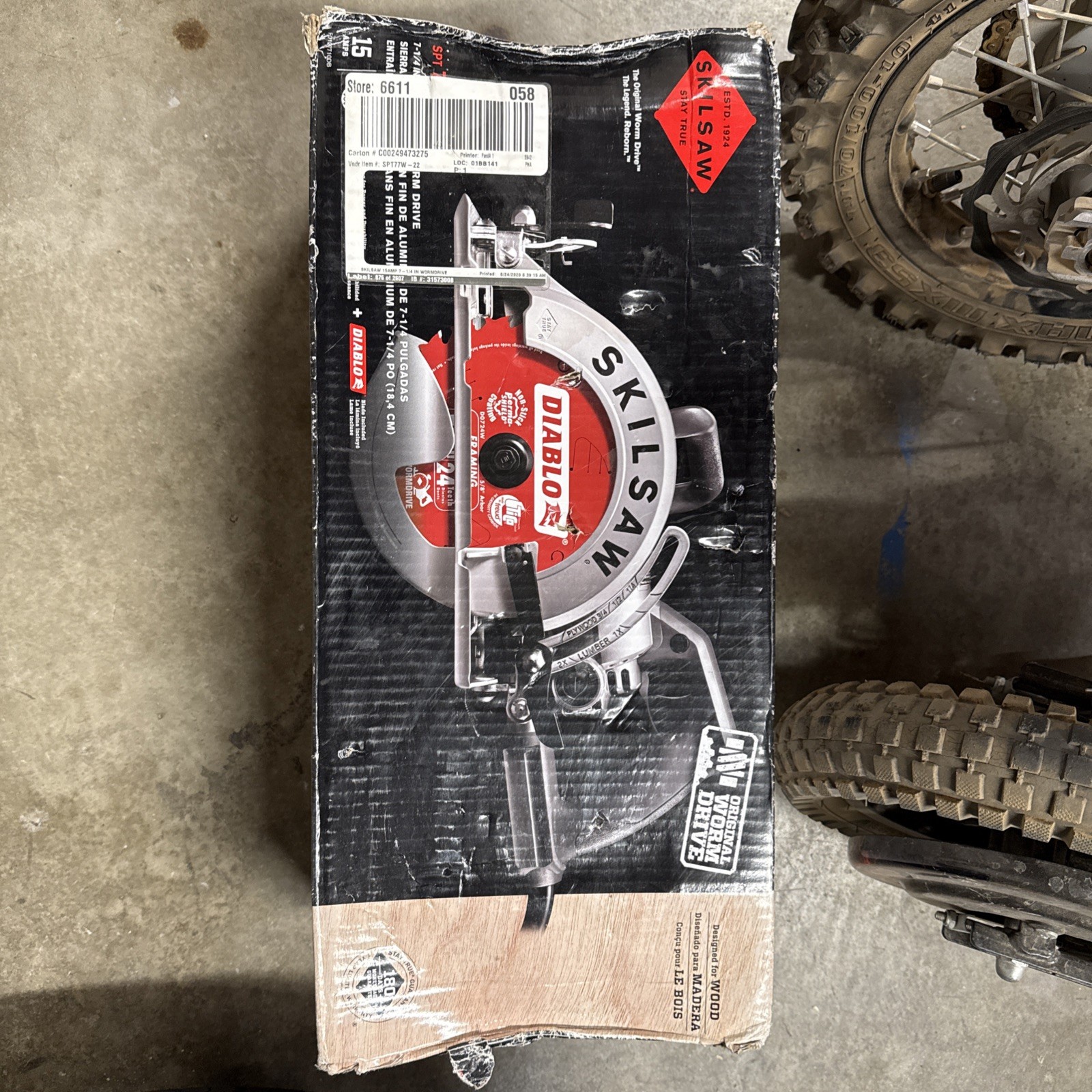 SKILSAW SPT77WML22 7-1/4 inch Circular Saw **NEW**