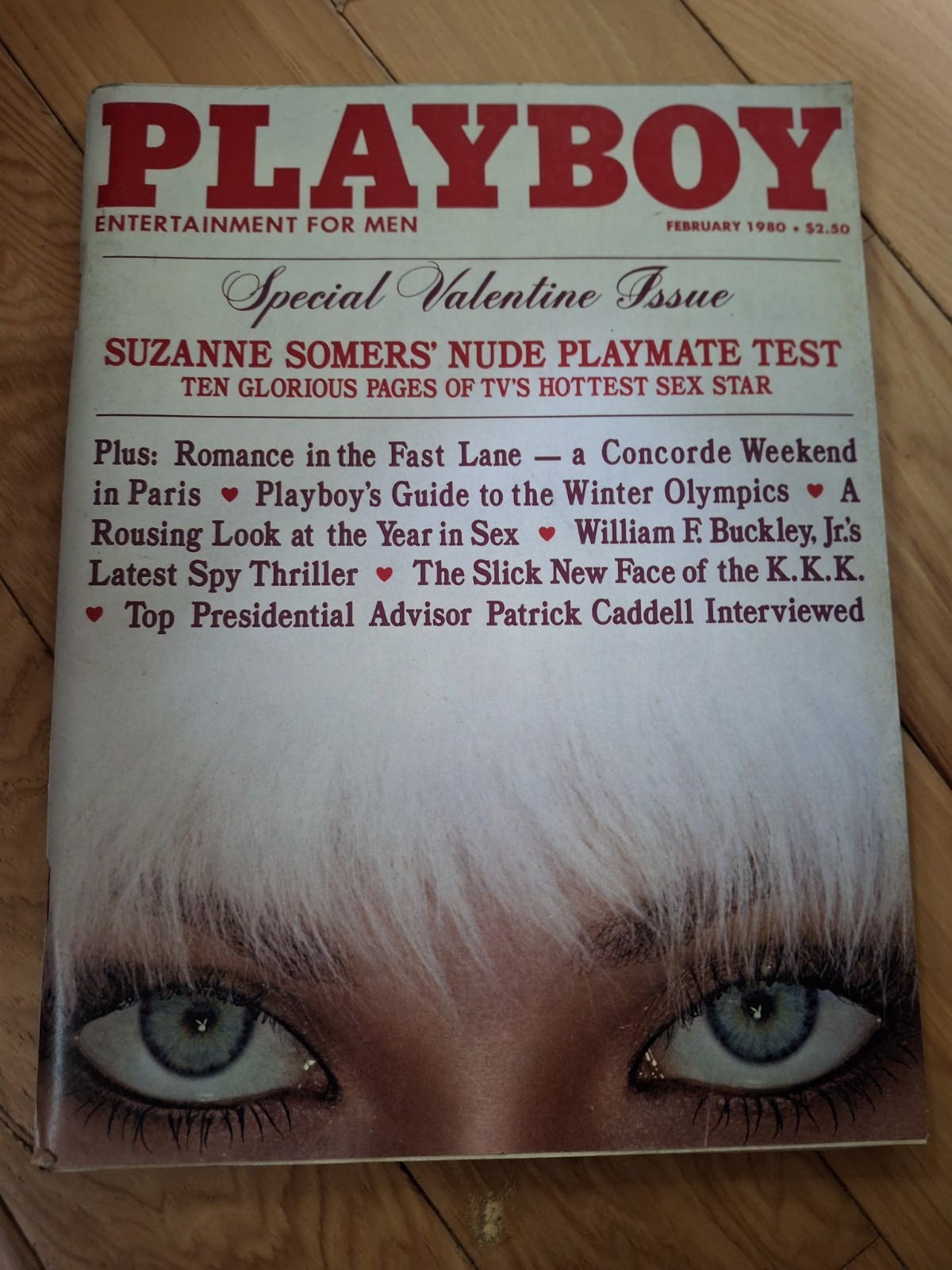 Playboy February 1980 Suzanne Somers, Sandy Cagle, Bagged & Boarded