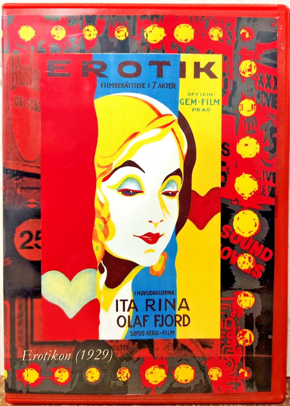 EROTIKON - Karel Schleichert, Ita Rina, Olaf Fjord 1929 Silent DVD EROTIKON - Karel Schleichert, Ita Rina, Olaf Fjord 1929 Silent DVD