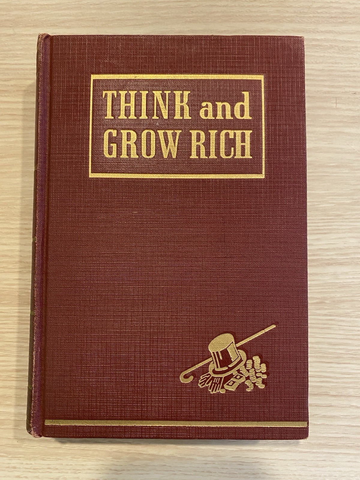 1942 Think and Grow Rich by Napoleon Hill - Ralston Vintage Hardcover
