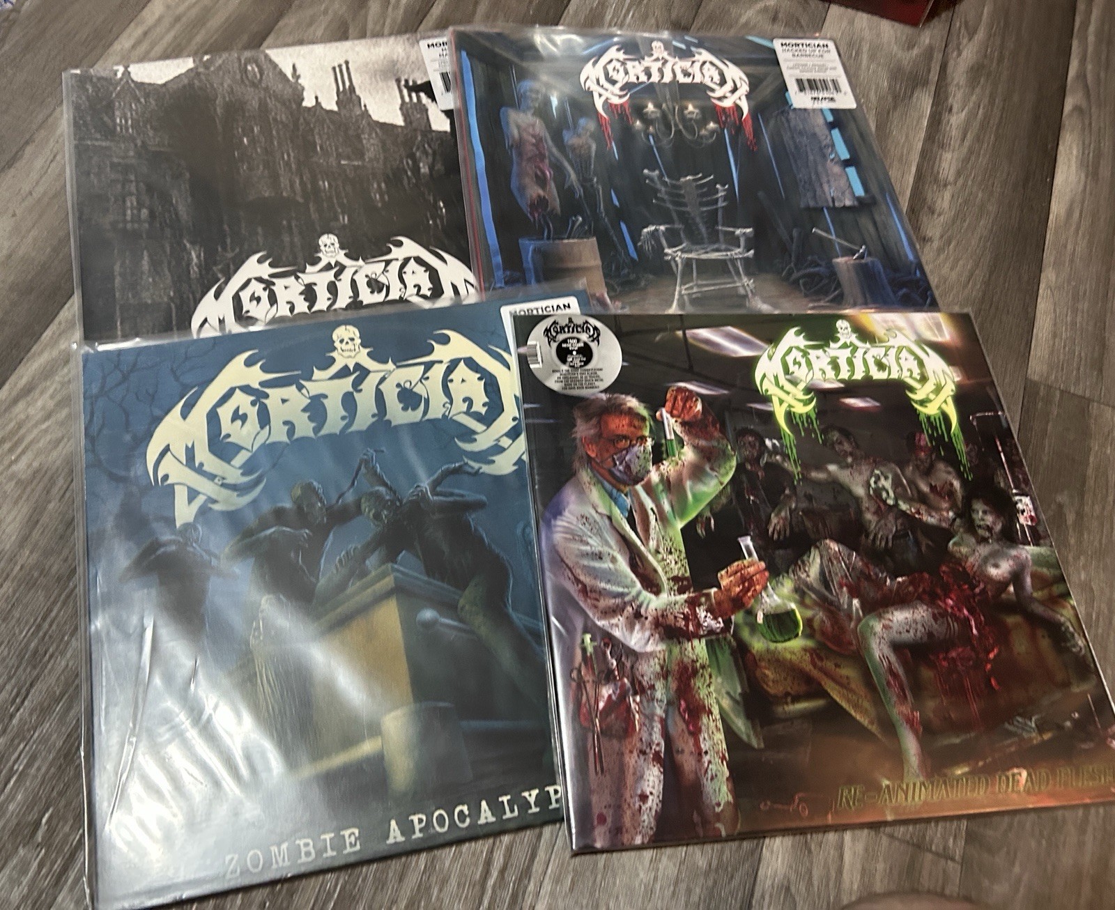 Mortician Vinyl Bundle Mortal Massacre Hacked up Zombie Apocalypse Reanimated Mortician Vinyl Bundle Mortal Massacre Hacked up Zombie Apocalypse Reanimated