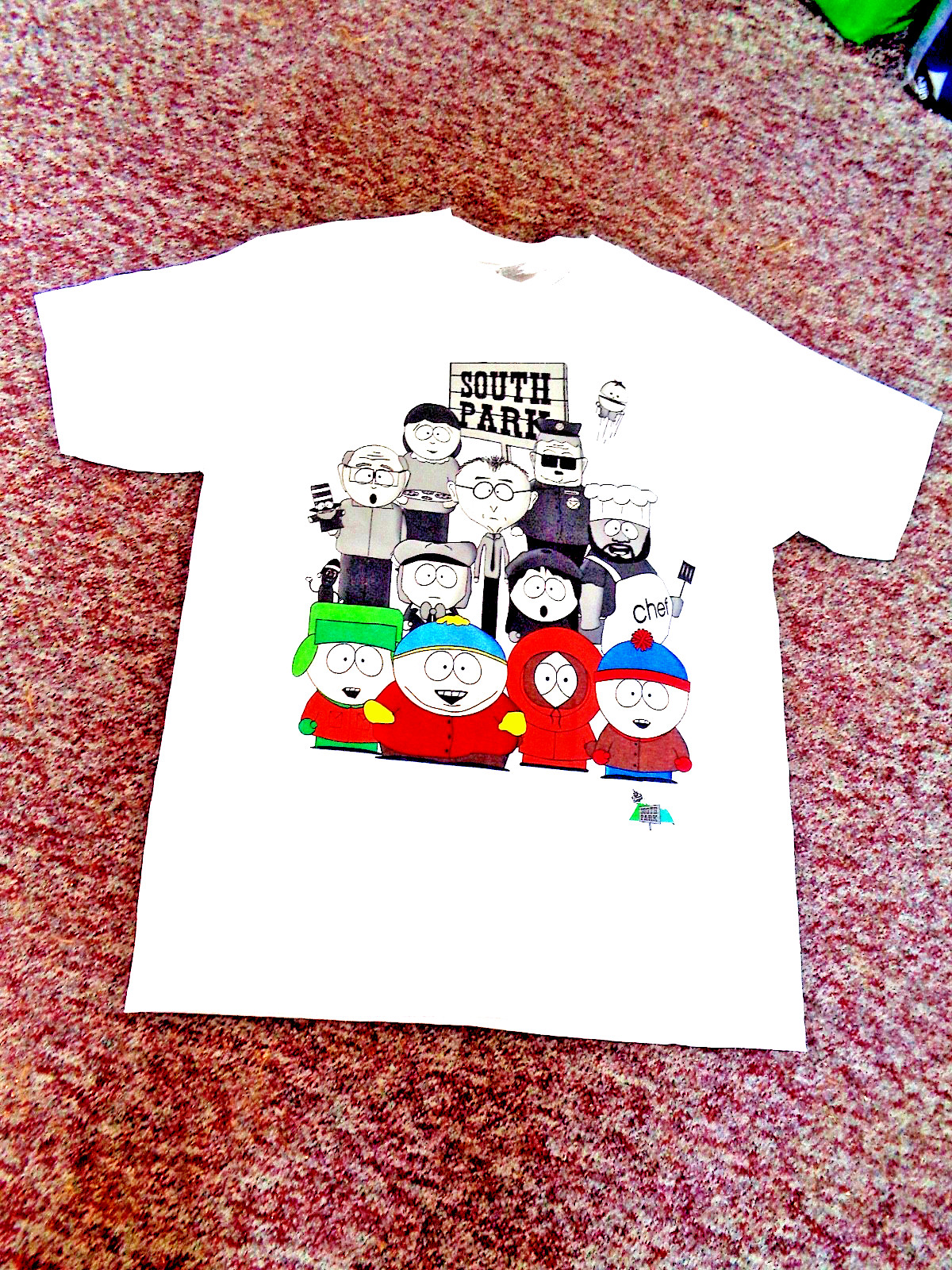 NWOT 1998 T-Shirt South Park Characters - Comedy Central 100% Cotton size L NWOT 1998 T-Shirt South Park Characters - Comedy Central 100% Cotton size L