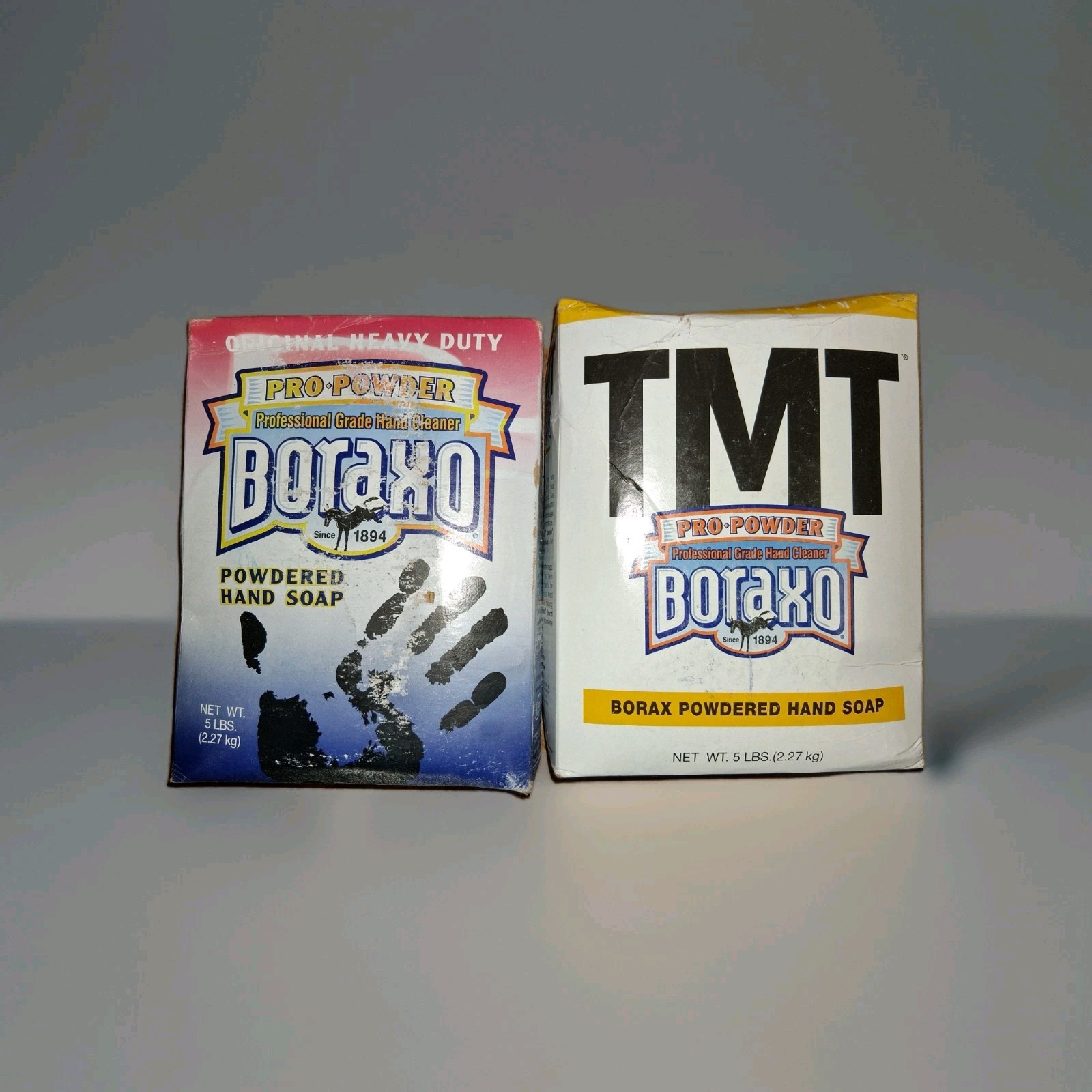 2 Boraxo PRO Powdered TMT Hand Soap Box 5lb Original Heavy Duty Professional
