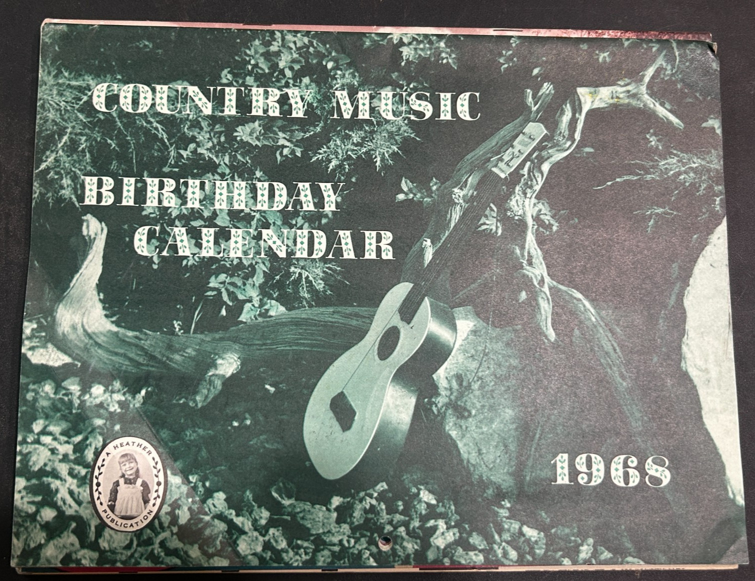 2 VINTAGE 1966-68 COUNTRY MUSIC STARS BIRTHDAY CALENDARS & PHOTO ALBUM NASHVILLE