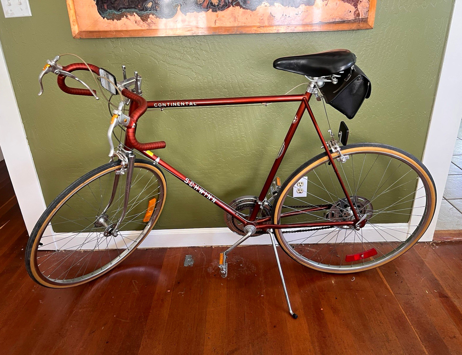 1976 Schwinn Continental 10-Speed Chestnut – 100% Original Never Road Ridden