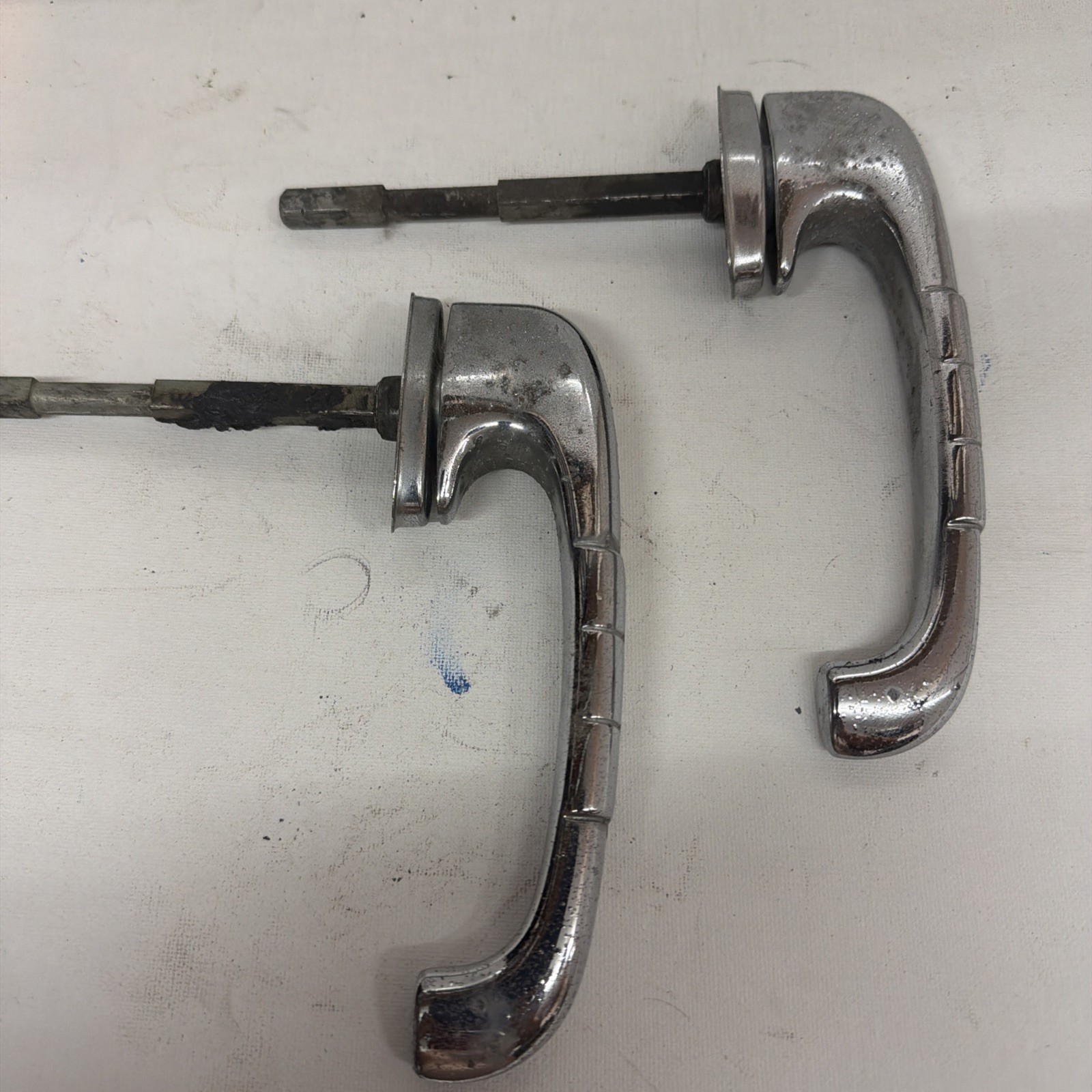 Vintage 1949 1950 DeSoto Door Handles 