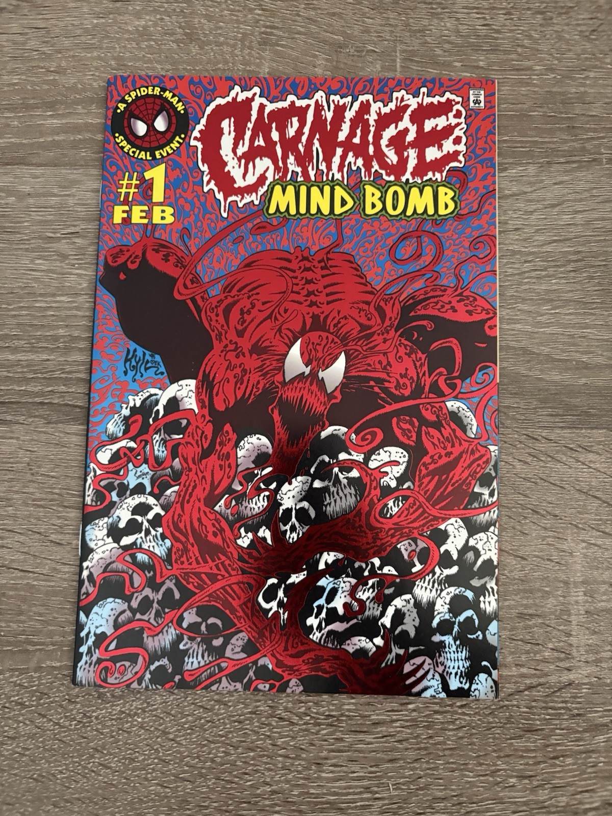 CARNAGE MIND BOMB 1 (1996, MARVEL COMICS) CARNAGE MIND BOMB 1 (1996, MARVEL COMICS)