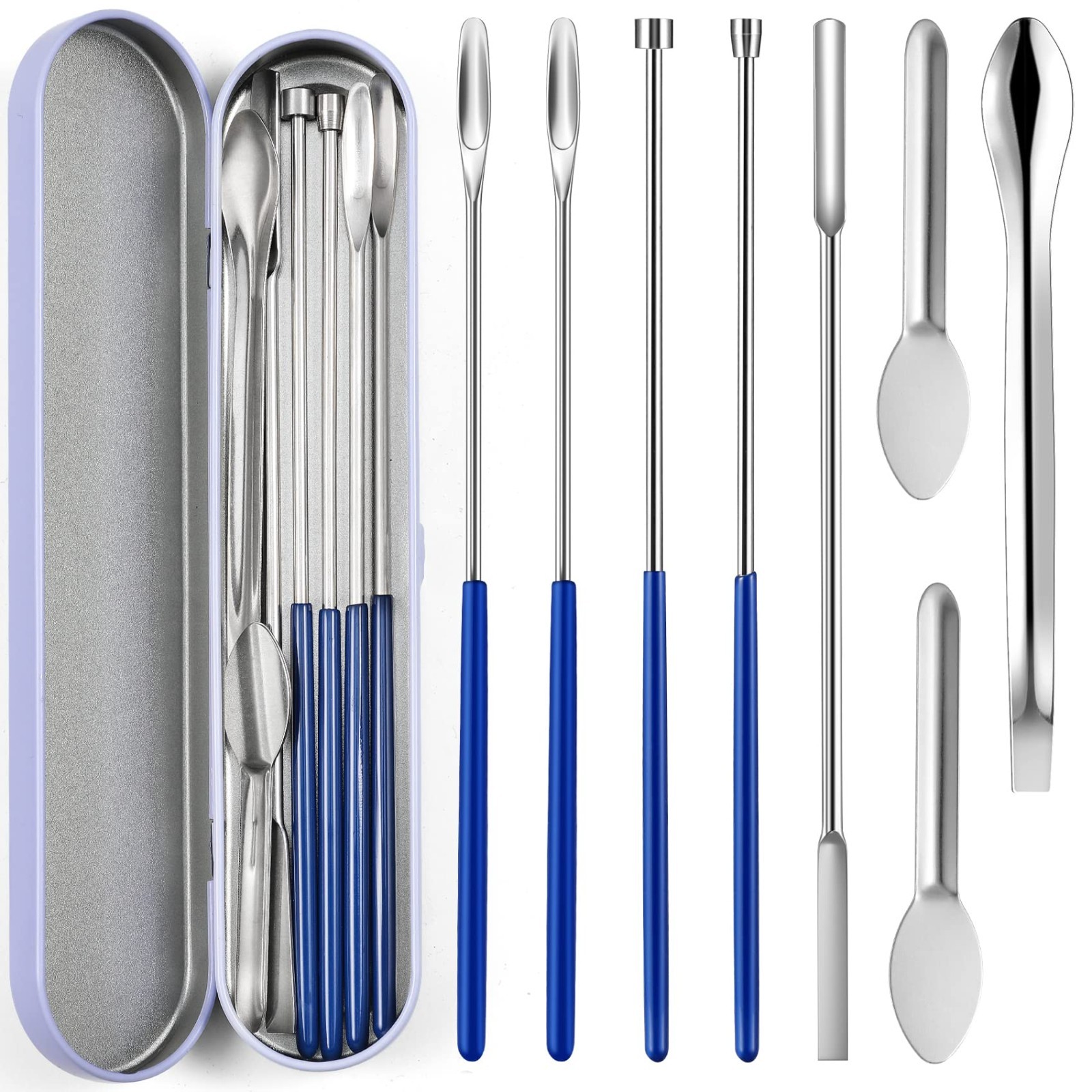 8 Piece Capsule Filling Kit for Empty Pill Capsules - Sizes #000 00 0 1 2 3