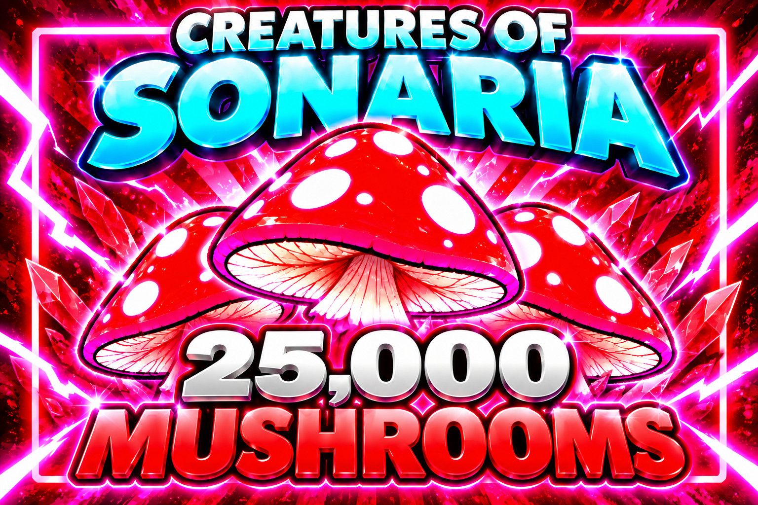 CREATURES OF SONARIAš[ 25K - 10M Mushrooms / TOKENā”FAST & CHEAPć»COSā”ROBLOX ā” CREATURES OF SONARIAš[ 25K - 10M Mushrooms / TOKENā”FAST & CHEAPć»COSā”ROBLOX ā”