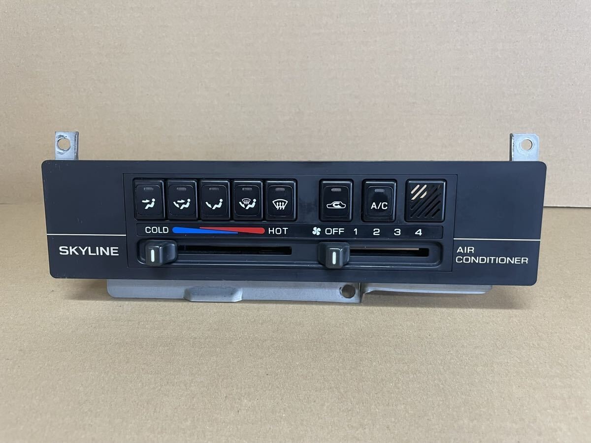 Operation confirmed Air conditioner switch Heater Control panel Manual