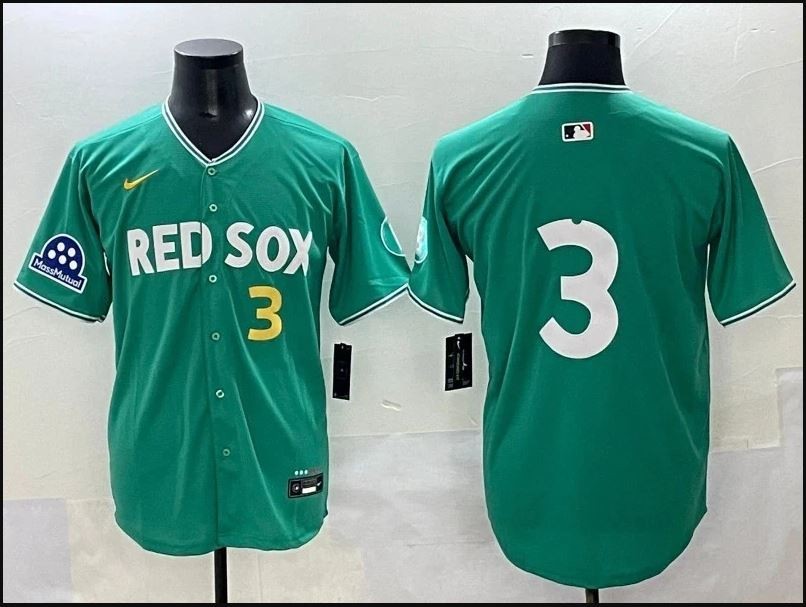 Men\'s MLB Boston Red Sox #3 Ceddanne Rafaela 2025 City Connect Limited Size=XL