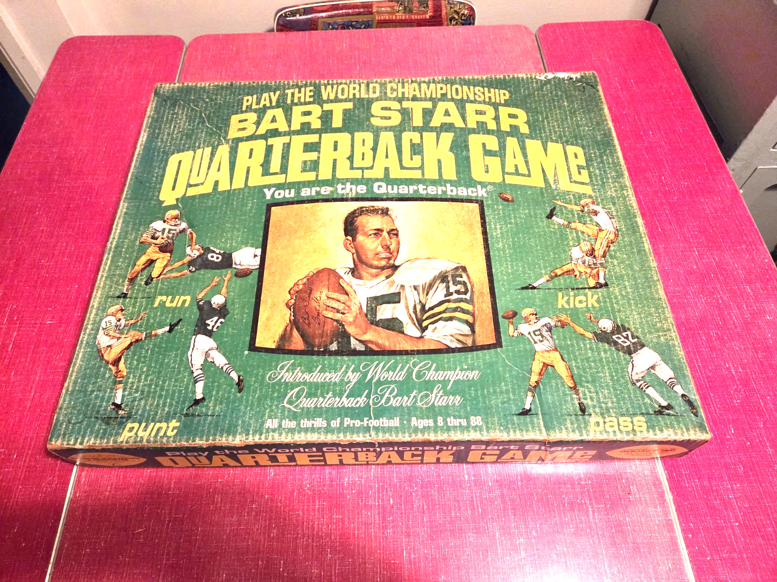 Vintage The World Championship Bart Starr Quarterback Game