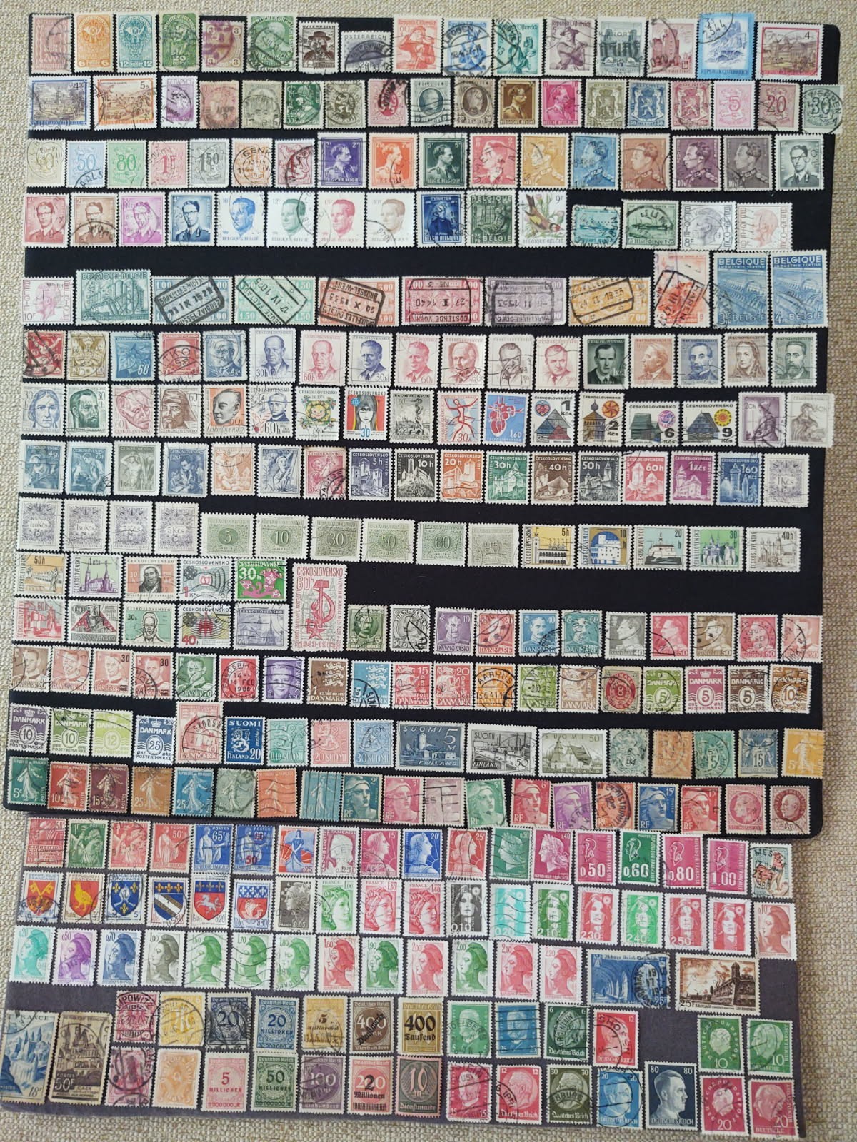 Lot #7 - 1,000 Europe, Former British Colony and British Commonwealth Stamps