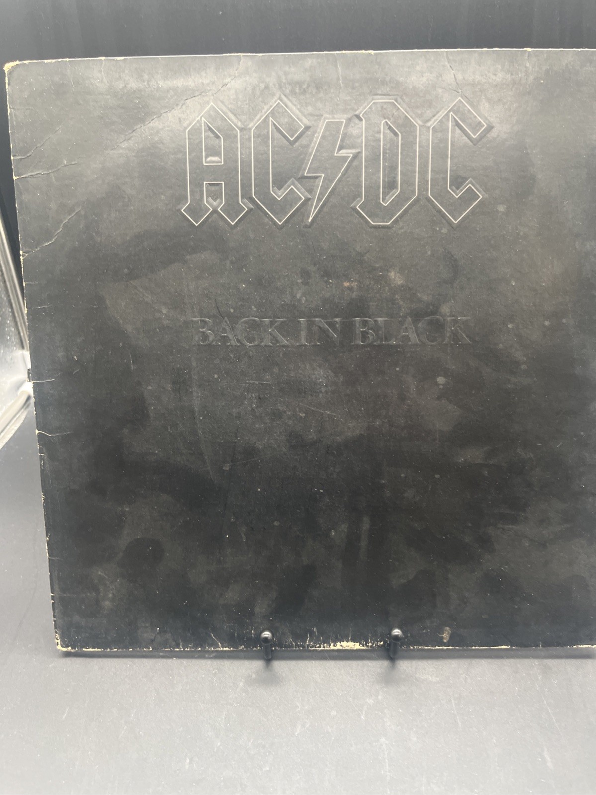 AC/DC Back In Black OG 1980 LP Masterdisk RL Atlantic Allied Press AC/DC Back In Black OG 1980 LP Masterdisk RL Atlantic Allied Press