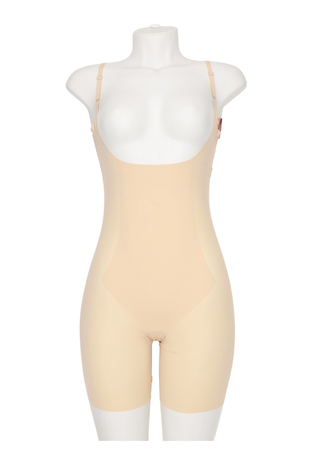 SPANX S10108 Womens Soft Nude Trust Your Thinstincts Open-Bust Bodysuit Size M SPANX S10108 Womens Soft Nude Trust Your Thinstincts Open-Bust Bodysuit Size M