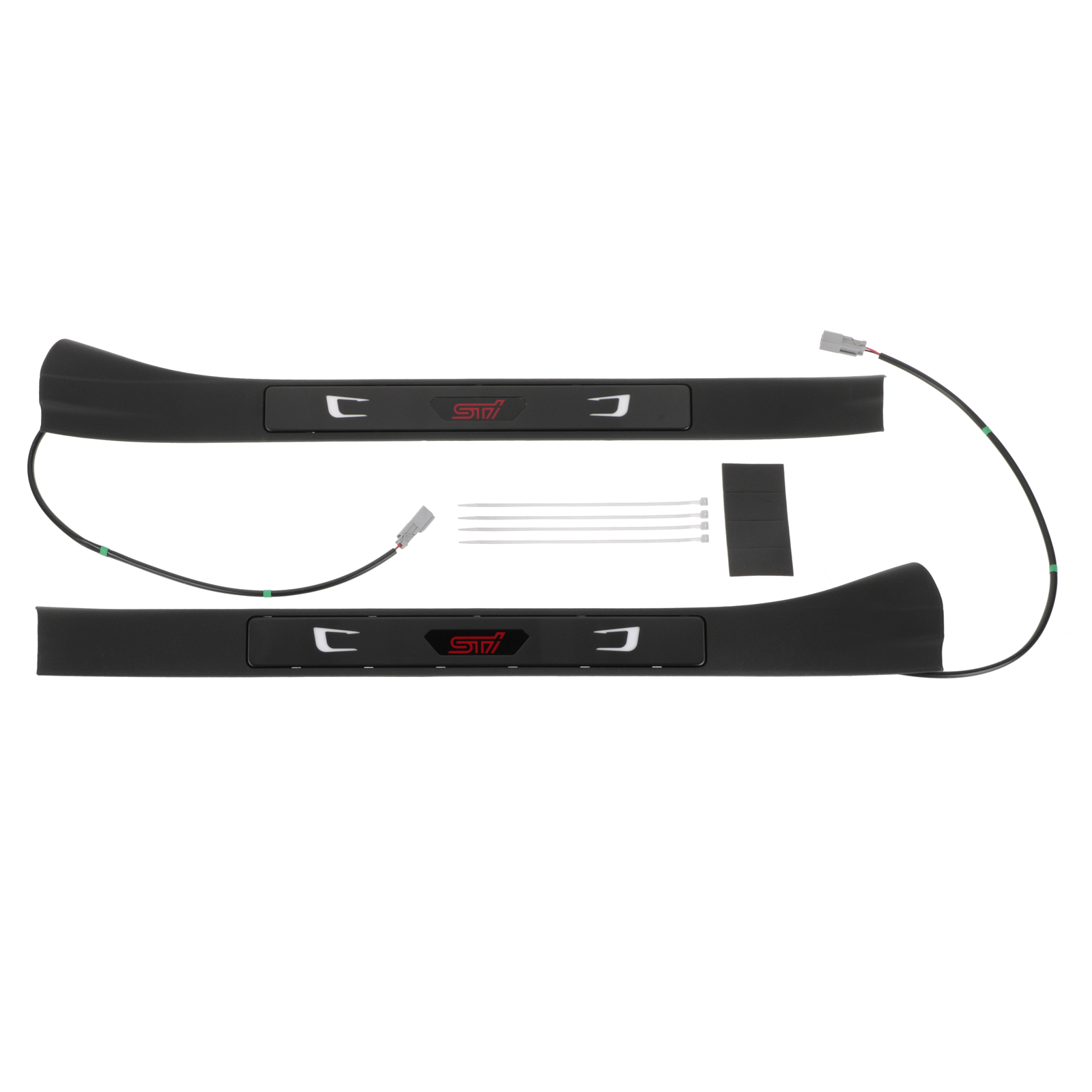 OEM NEW 2023-24 Subaru WRX Illuminated Side Sill Plates STI Logo Red H461SVC210 OEM NEW 2023-24 Subaru WRX Illuminated Side Sill Plates STI Logo Red H461SVC210