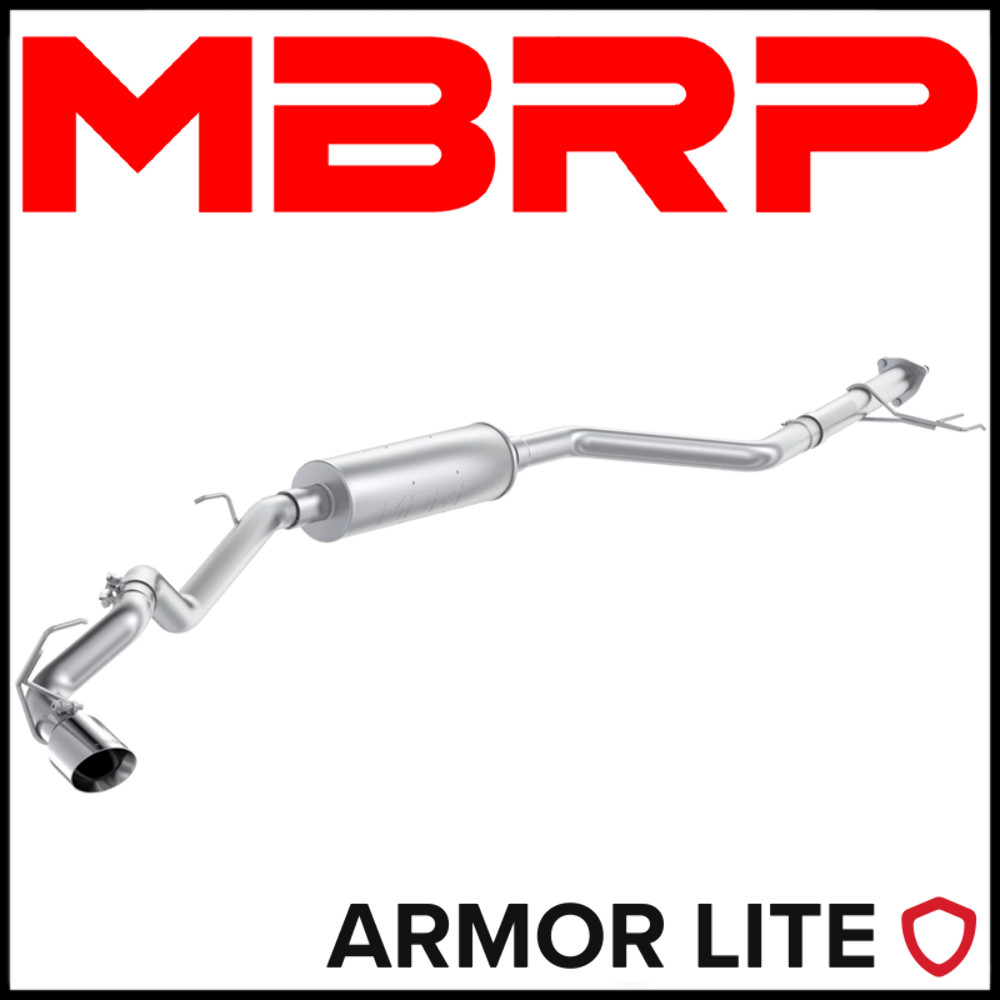 MBRP Armor Lite Cat-Back Exhaust System fits 2017-2020 Honda Ridgeline 3.5L