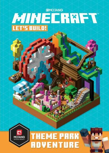 Minecraft: Let\'s Build Theme Park Adventure - Hardcover By Mojang Ab - GOOD