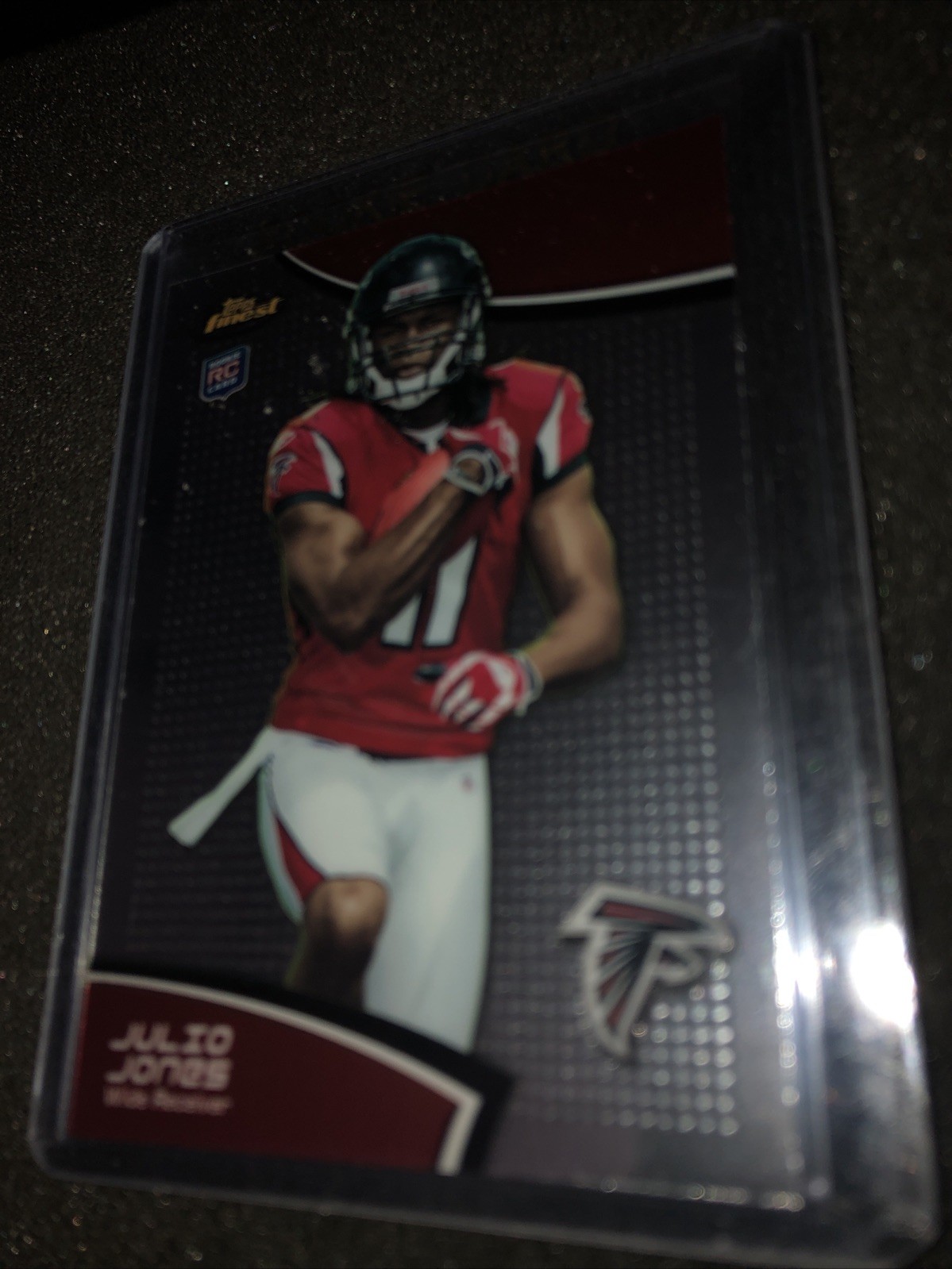 2011 Topps Finest - Julio Jones #12 (RC) 2011 Topps Finest - Julio Jones #12 (RC)