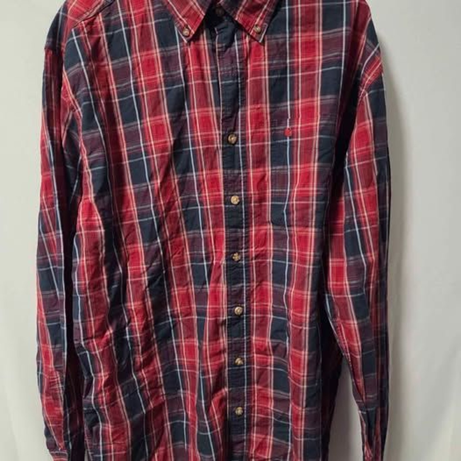 Carhartt Plaid Button-Down Shirt - Men\'s Large/Tall