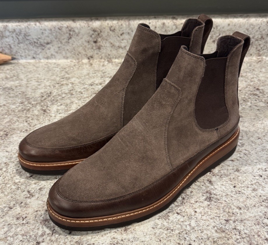 Sz 10.5 Martin Dingman Men\'s Morgan Sneaker, Brown Suede Leather, 10 1/2 Sz 10.5 Martin Dingman Men\'s Morgan Sneaker, Brown Suede Leather, 10 1/2