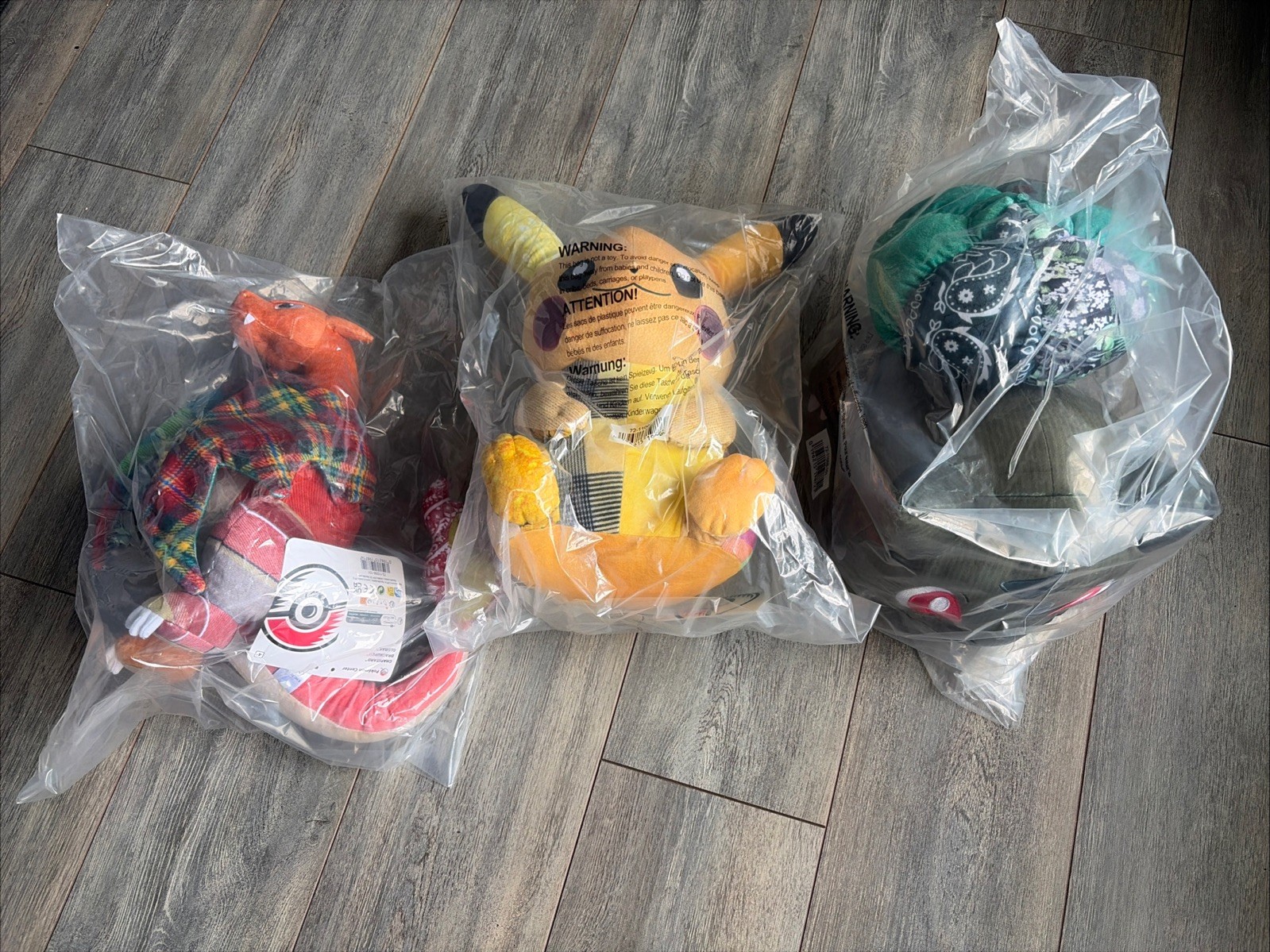 SEAN WOTHERSPOON x POKÉMON CENTER: CORDUROY PLUSH 3-PIECE PERFECT SET SEAN WOTHERSPOON x POKÉMON CENTER: CORDUROY PLUSH 3-PIECE PERFECT SET