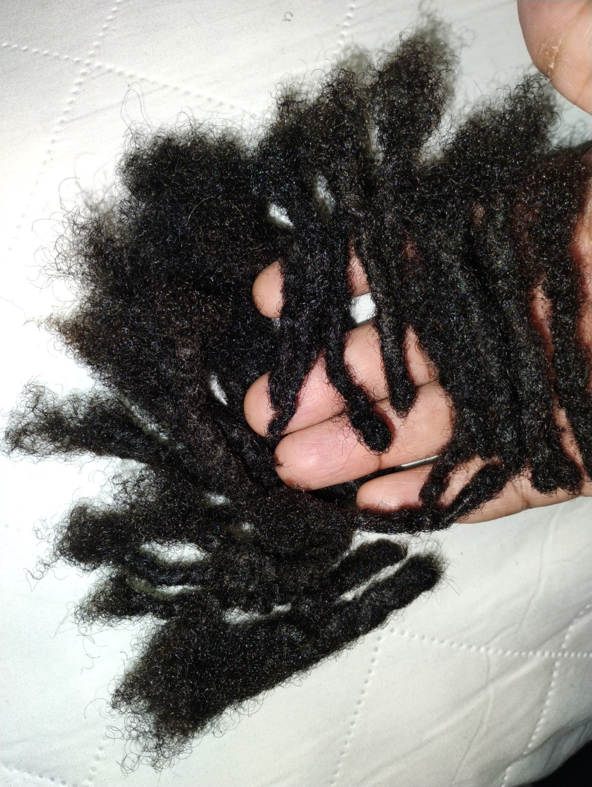 100% Real Human Hair Dreadlocks 34pcs. 3\ 100% Real Human Hair Dreadlocks 34pcs. 3\