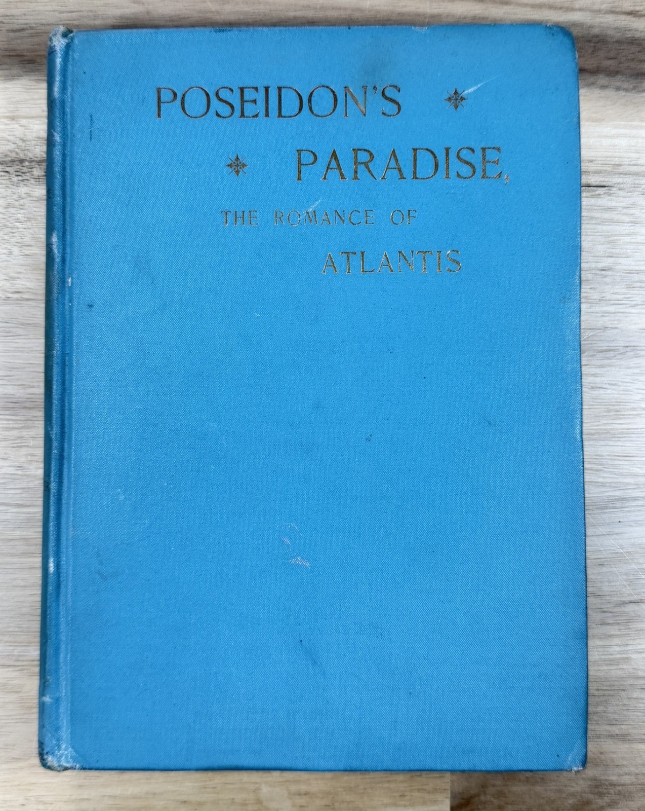 Poseidon’s Paradise: The Romance of Atlantis 1892 Elizabeth Birkmaier 1st Signed