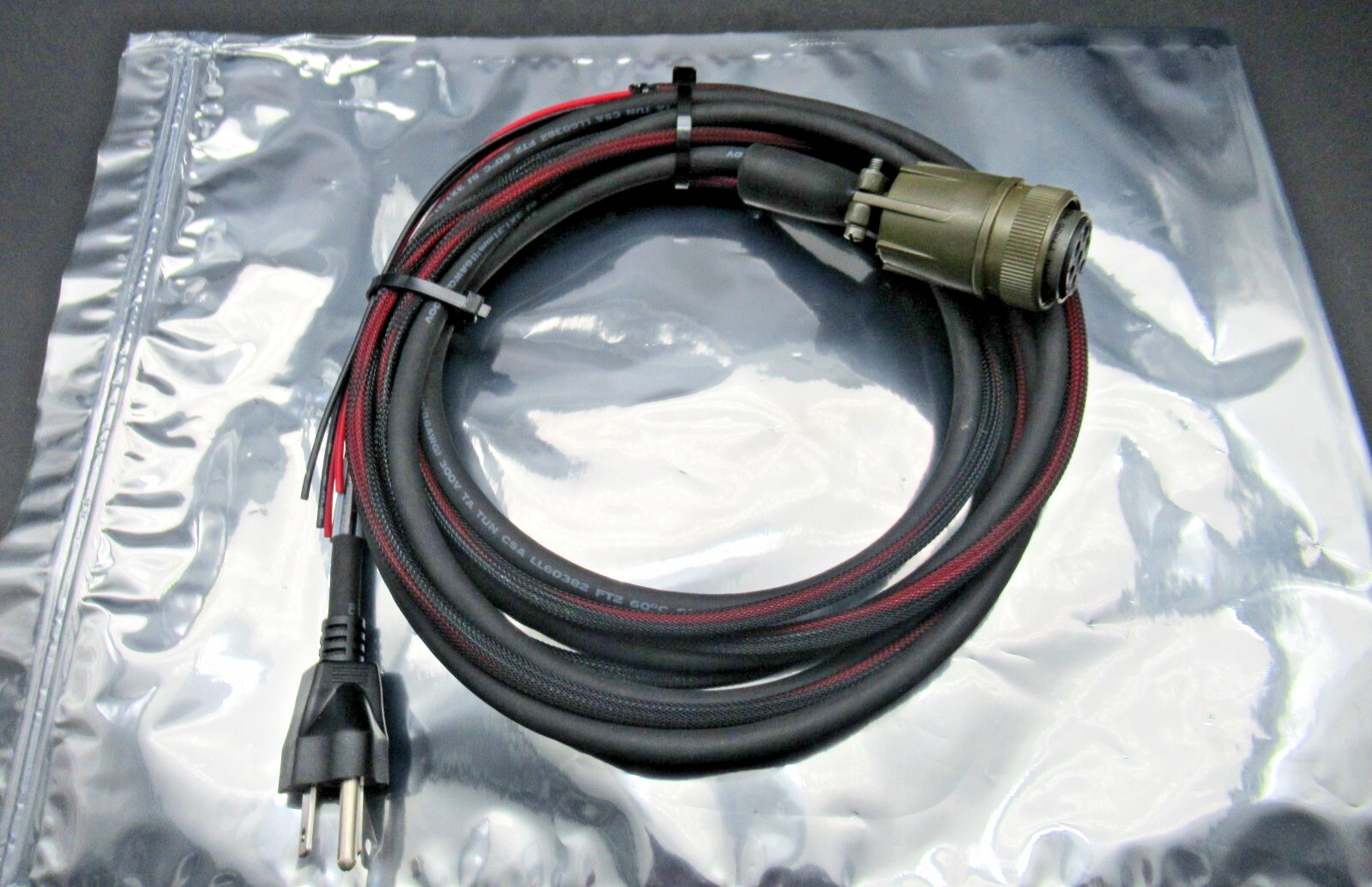 ITT Canon Amphenol Industrial MS3106F20-15S Connector w TM-3148-250 Harness Assy ITT Canon Amphenol Industrial MS3106F20-15S Connector w TM-3148-250 Harness Assy