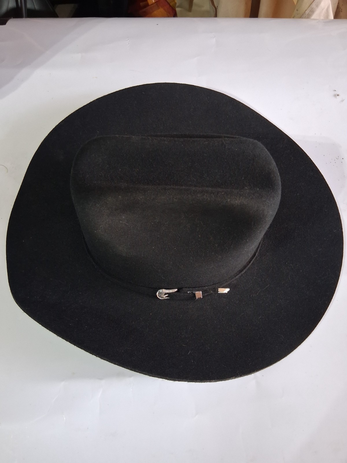 Resistol 7 5/8 Bankston Black Wool Cowboy Hat