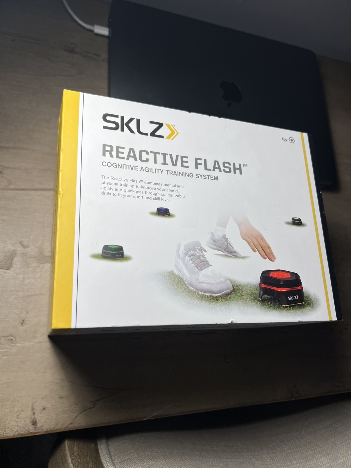 SKLZ Reactive Flash Cognitive Agility Training System – 4-Pod Set SKLZ Reactive Flash Cognitive Agility Training System – 4-Pod Set