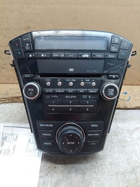 Audio Equipment Radio Receiver Advance VIN 6 8th Digit Fits 10-13 MDX 205997