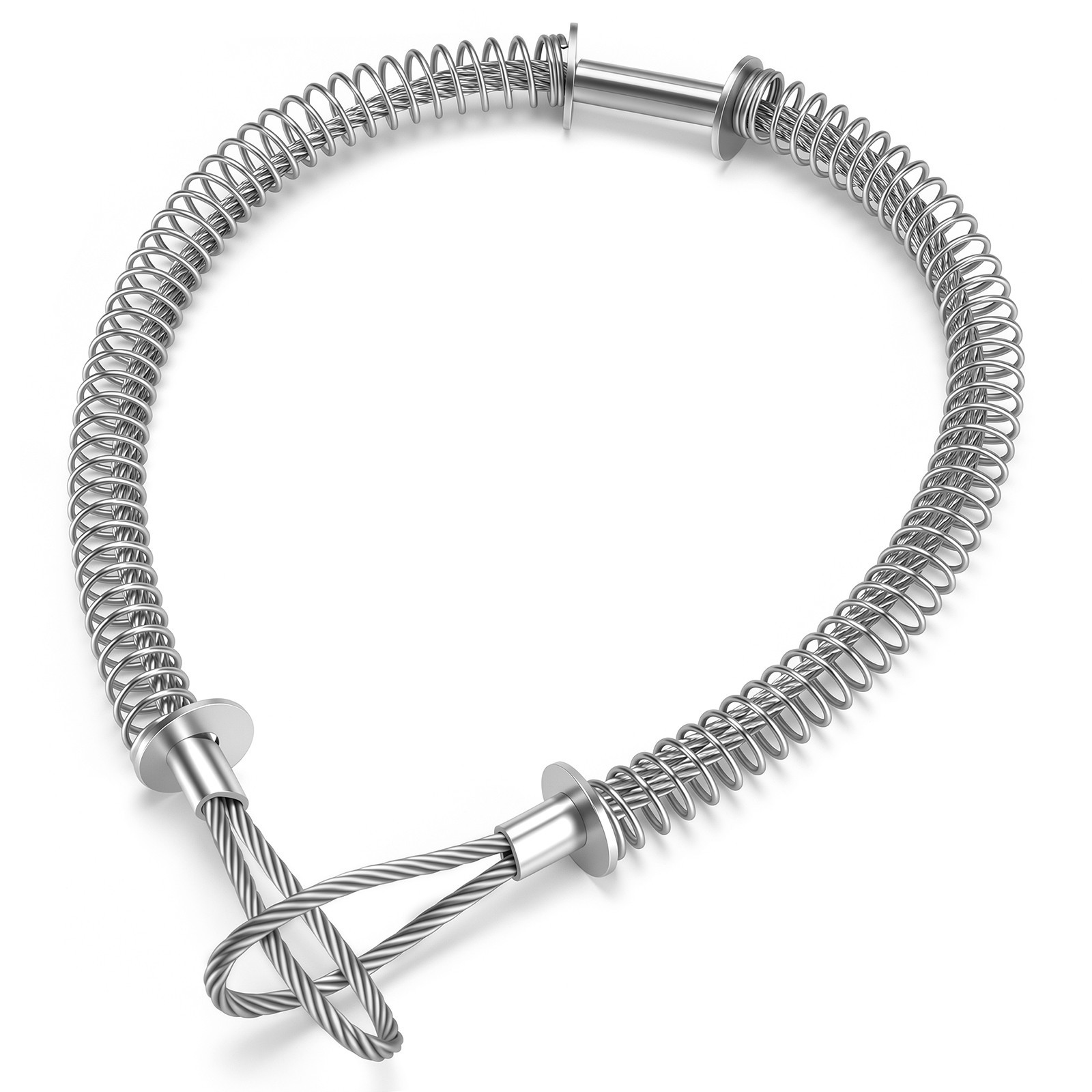 Heavy Duty Whip Check Safety Cable -1/8\