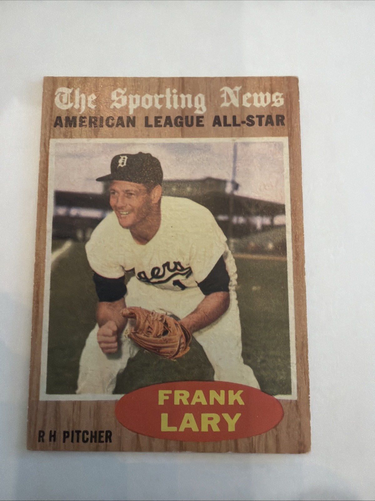 1962 Topps - All-Star Frank Lary #474 All-Star EX 1962 Topps - All-Star Frank Lary #474 All-Star EX