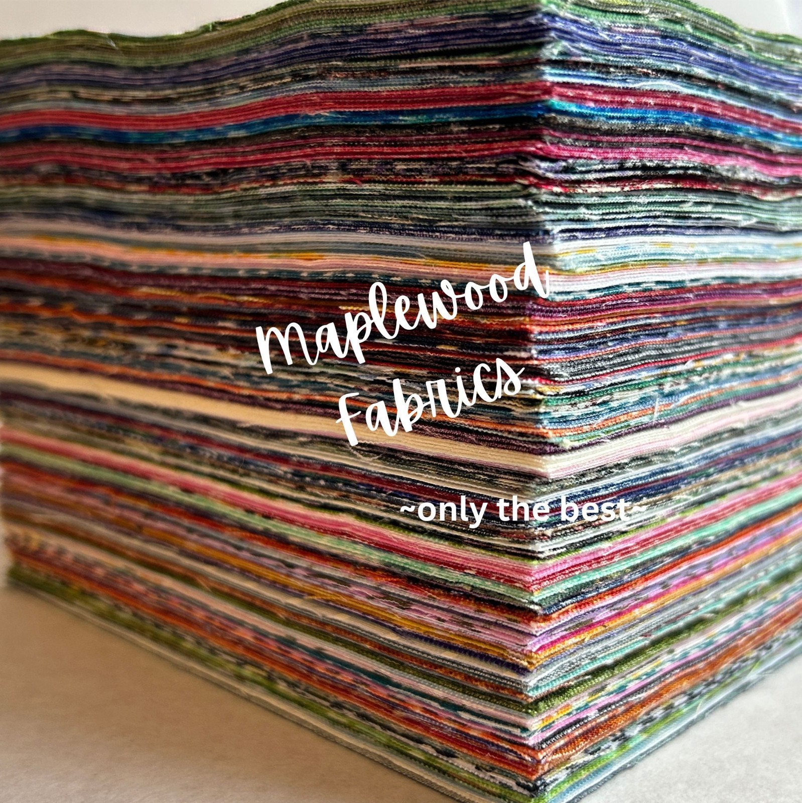 6 INCH QUILT SQUARES ~ PACK OF 46 SQUARES 100% Cotton Fabric (No Duplicates)