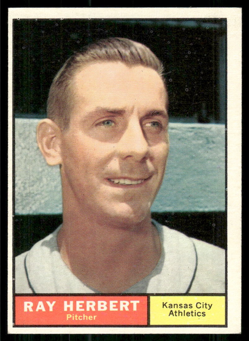 1961 Topps #498 Ray Herbert